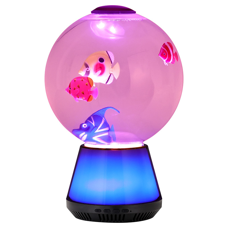 Värvi muutev alus ja Bluetoothi ​​​​muusika taasesitus meduuslamp