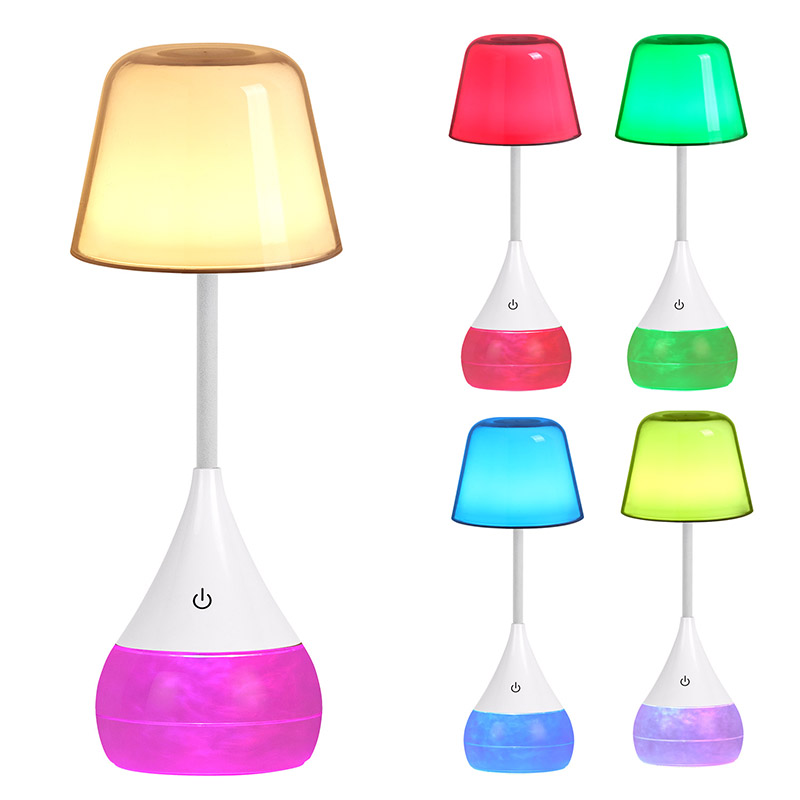 Elegants ja innovatsioon LED -laualamp RGB kujuga