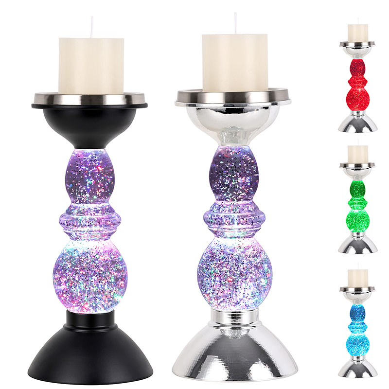 Euroopa stiilis dekoratiivne küünlavalgus