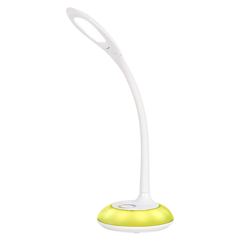 Kaasaegne LED -laualamp RGB -alusega