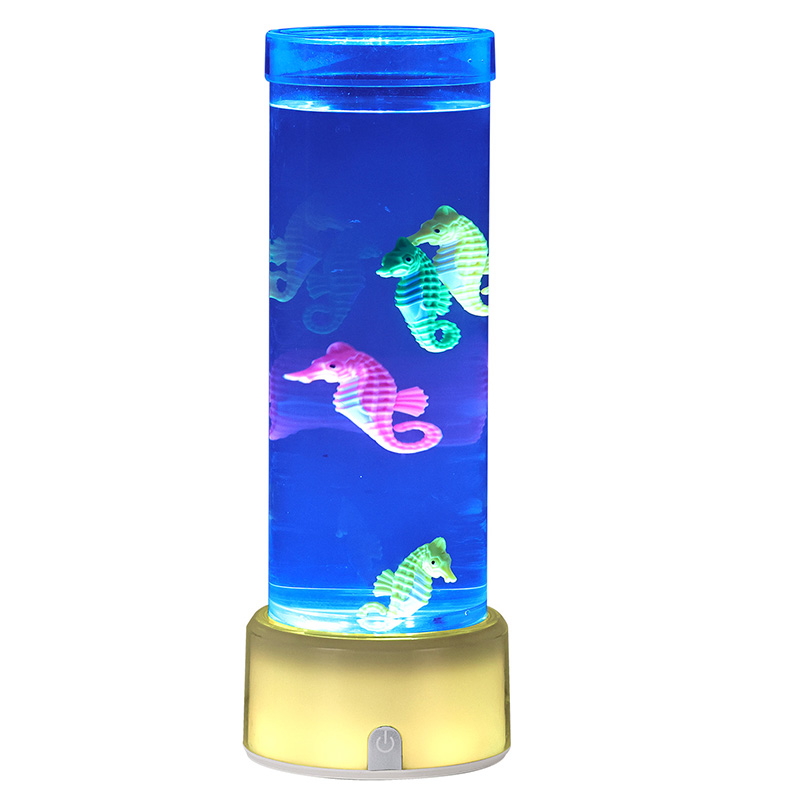 RGB värvimuutev Seahorse dekoratiivlamp