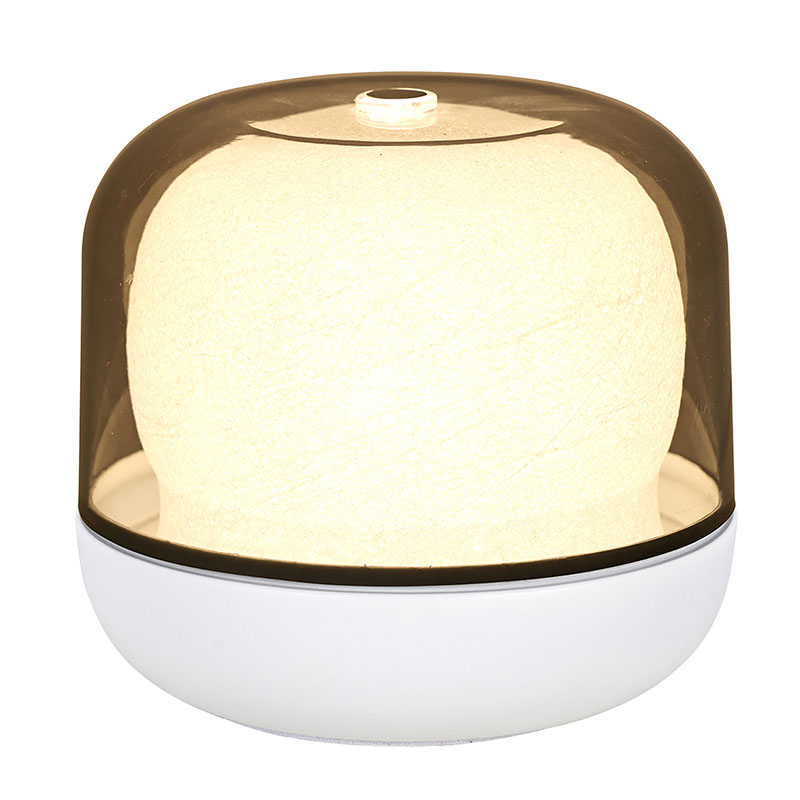 Elegantne spiraalne RGB LED laualamp